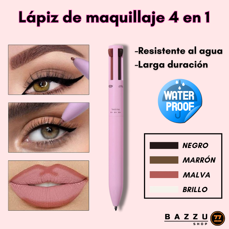 Lápiz de maquillaje 4 en 1